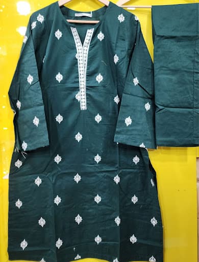 Embroiderd Stitched 2 pcs view 2