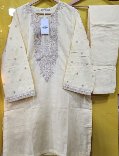 Embroiderd Stitched 2 pcs view 2